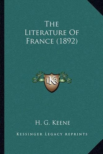 The Literature of France (1892)