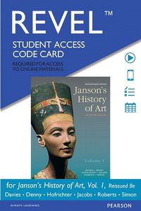 Cover image for Janson's History of Art: The Western Tradition, Reissued Edition, Volume 1 -- Revel Access Code