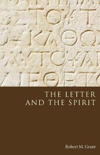 Cover image for The Letter and the Spirit