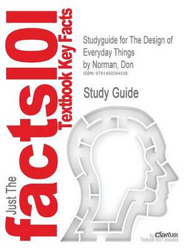 Cover image for Studyguide for the Design of Everyday Things by Norman, Don, ISBN 9780465003945
