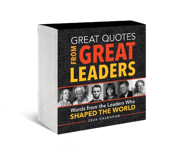 Cover image for 2026 Great Quotes From Great Leaders Boxed Calendar