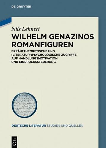 Cover image for Wilhelm Genazinos Romanfiguren