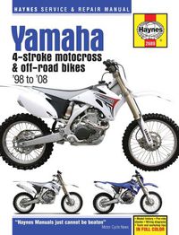 Cover image for Yamaha YZ & WR 4-Stroke Motocross & Off-road Bikes (98 - 08)