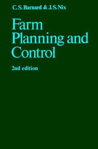 Cover image for Farm Planning and Control