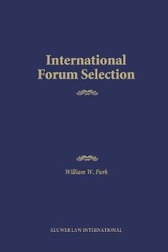 Cover image for International Forum Selection