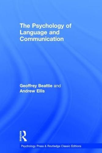 Cover image for The Psychology of Language and Communication