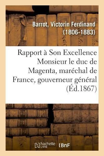 Cover image for Rapport A Son Excellence Monsieur Le Duc de Magenta, Marechal de France, Gouverneur General