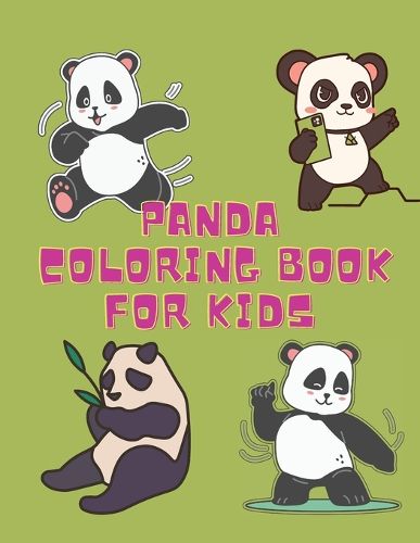 Cover image for Panda coloring Book