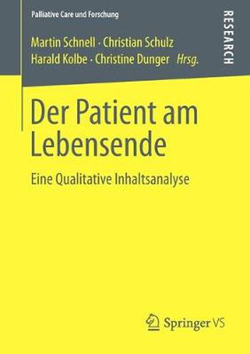 Der Patient Am Lebensende: Eine Qualitative Inhaltsanalyse