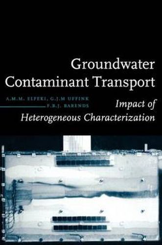 Cover image for Groundwater Contaminant Transport: Impact of Heterogeneous Characterization: A New View on Dispersion