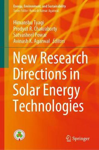 Cover image for New Research Directions in Solar Energy Technologies