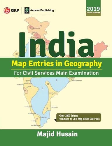 Cover image for India Map Entries in Geography for Civil Services Main Examination 2019