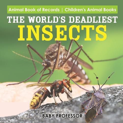 Cover image for The World's Deadliest Insects - Animal Book of Records Children's Animal Books