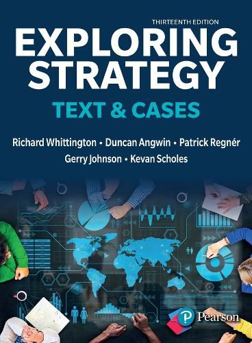 Cover image for Exploring Strategy, Text & Cases