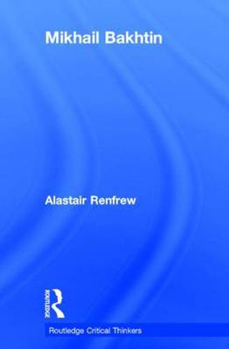 Cover image for Mikhail Bakhtin