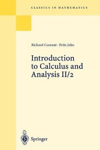 Cover image for Introduction to Calculus and Analysis II/2: Chapters 5 - 8