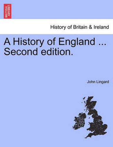 Cover image for A History of England ... Second Edition.