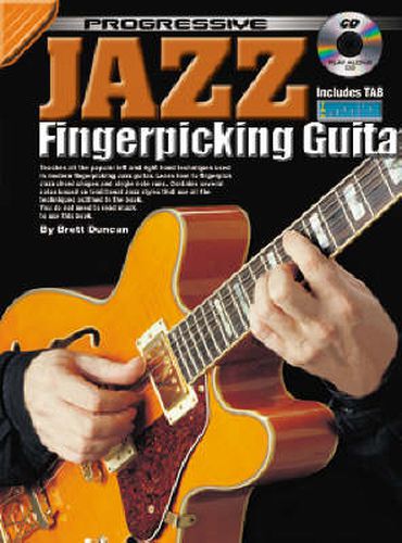 Cover image for Progressive Jazz Fingerpicking Guitar