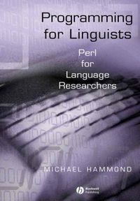 Cover image for Programming for Linguists: Perl for Language Researchers