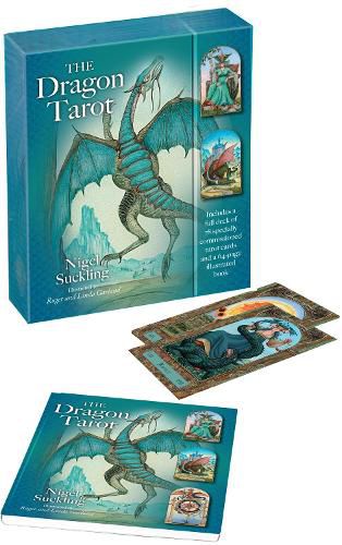 Cover image for The Dragon Tarot: Includes a Full Deck of 78 Specially Commissioned Tarot Cards and a 64-Page Illustrated Book