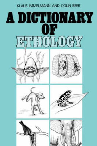 Cover image for A Dictionary of Ethology