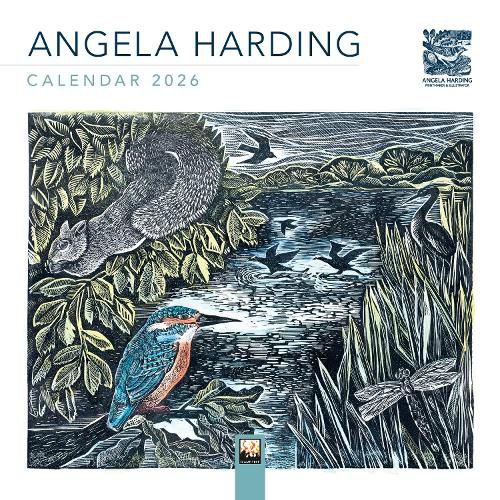 Cover image for Angela Harding Mini Wall calendar 2026 (Art Calendar)
