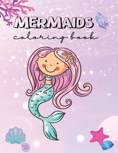 Cover image for Mermaid Coloring Book