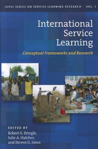 Cover image for International Service Learning: Conceptual Frameworks and Research