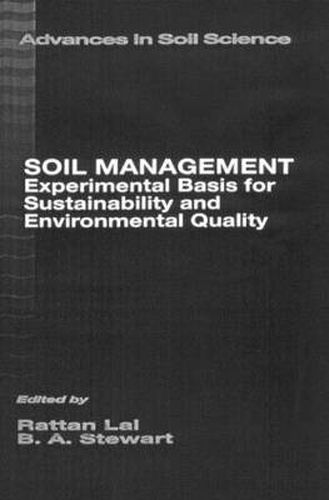 Cover image for Soil Management: Experimental Basis for Sustainability and Environmental Quality