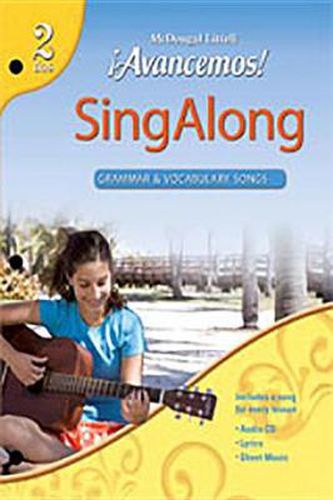 Cover image for Sing-Along Grammar & Vocabulary Songs Audio CD with Booklet Level 2