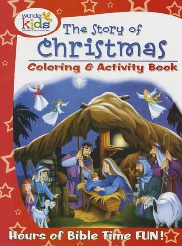 Cover image for The Story of Christmas Coloring and Activity Book