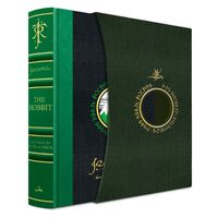 Cover image for The Hobbit Deluxe Illustrated by the Author