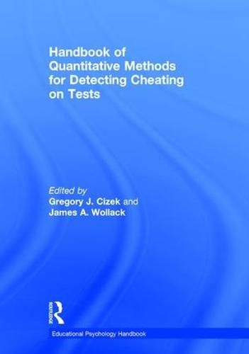 Cover image for Handbook of Quantitative Methods for Detecting Cheating on Tests