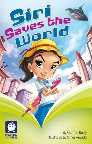 Cover image for Pearson Chapters Year 2: Siri Saves the World (Reading Level 25/F&P Level P)