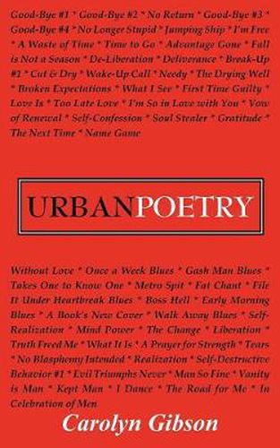 Cover image for Urban Poetry