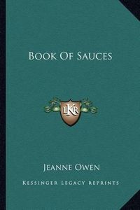 Cover image for Book of Sauces