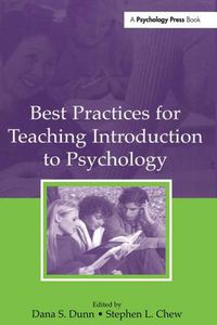 Cover image for Best Practices for Teaching Introduction to Psychology