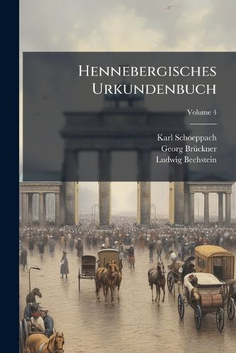 Cover image for Hennebergisches Urkundenbuch