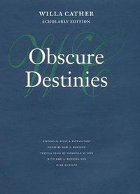 Cover image for Obscure Destinies