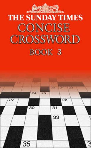 Cover image for The Sunday Times Concise Crossword Book 3