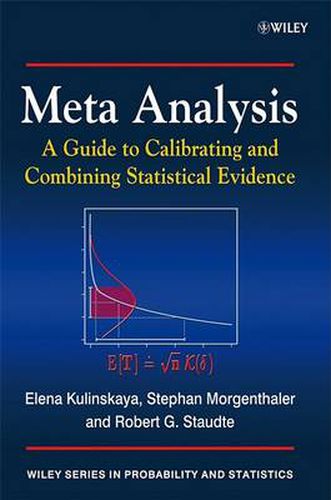 Cover image for Meta Analysis: A Guide to Calibrating and Combining Statistical Evidence