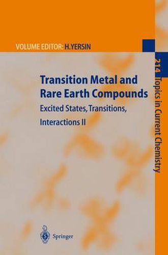 Cover image for Transition Metal and Rare Earth Compounds: Excited States, Transitions, Interactions II