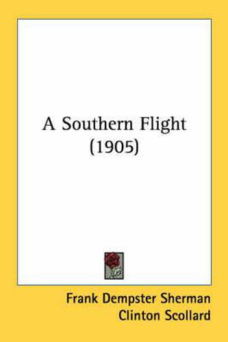 Cover image for A Southern Flight (1905)