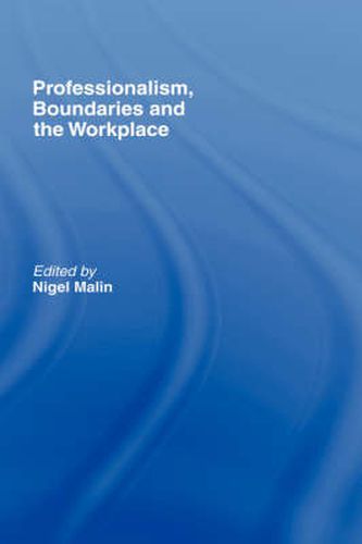 Cover image for Professionalism, Boundaries and the Workplace