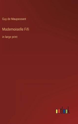 Cover image for Mademoiselle Fifi