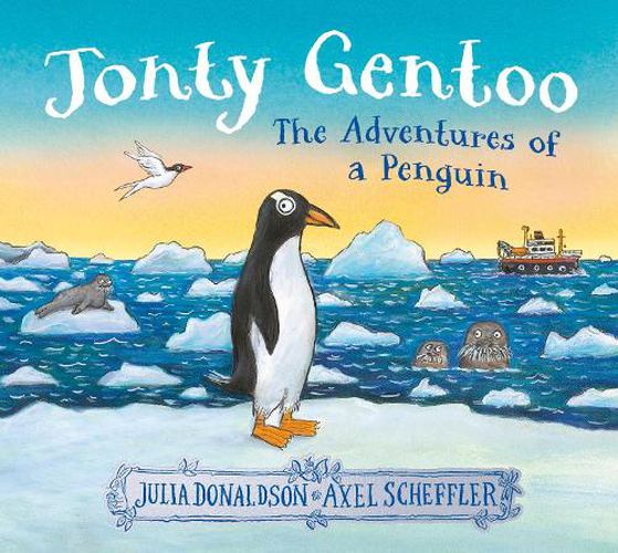 Cover image for Jonty Gentoo - The Adventures of a Penguin