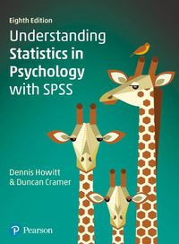 Cover image for Understanding Statistics in Psychology with SPSS