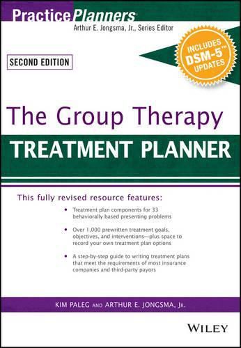The Group Therapy Treatment Planner, with DSM-5 Updates 2e