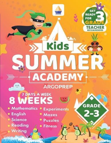 Cover image for Kids Summer Academy by ArgoPrep - Grades 2-3