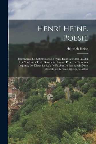 Cover image for Henri Heine. Poesie